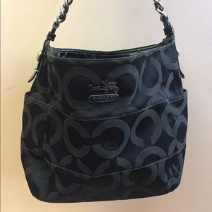 Black COACH shoulder bag